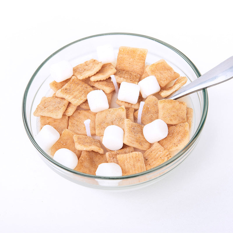 Cinnamon Toast Crunch Cereal Candle Bowl