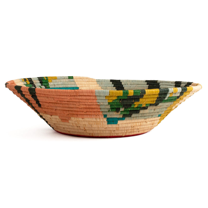 Seratonia Woven Bowl by Kazi Goods