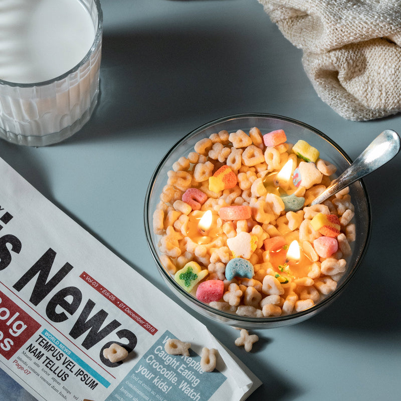 Lucky Charms Candle Cereal Bowl by Southlake Gifts