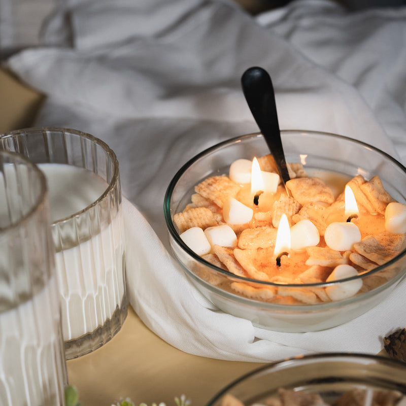 Cinnamon Toast Crunch Cereal Candle Bowl (Retail: $26.99)