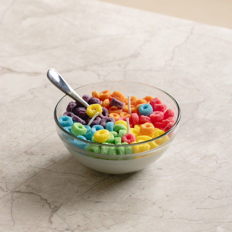 Fruit Loops Cereal Candle Bowl (Retail: $26.99)