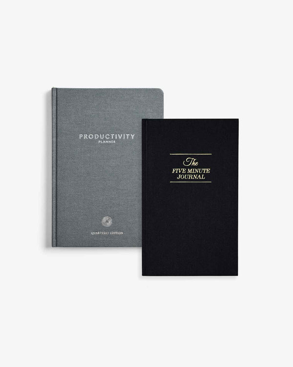 Goal Setting Gratitude Bundle - Bold Black by Intelligent Change