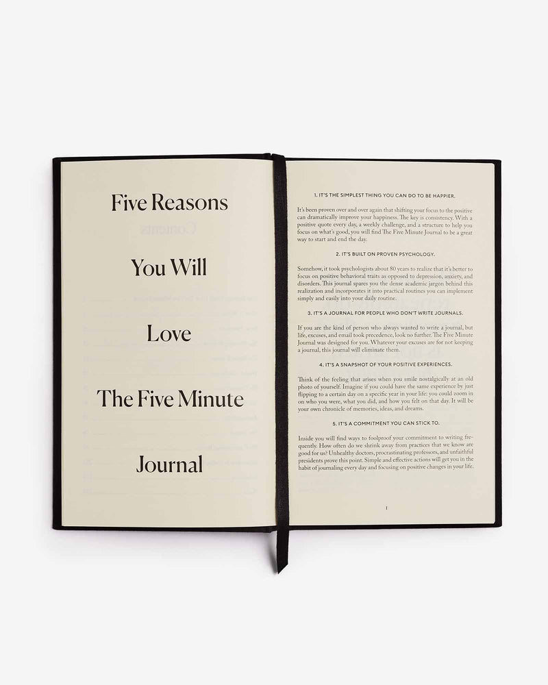 Goal Setting Gratitude Bundle - Bold Black by Intelligent Change