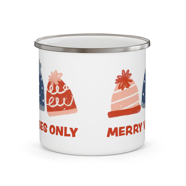 Merry Vibes Only Camping Mug