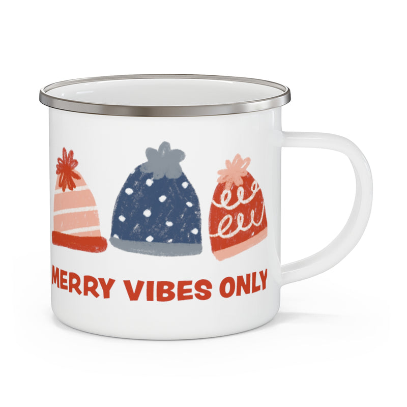 Merry Vibes Only Camping Mug