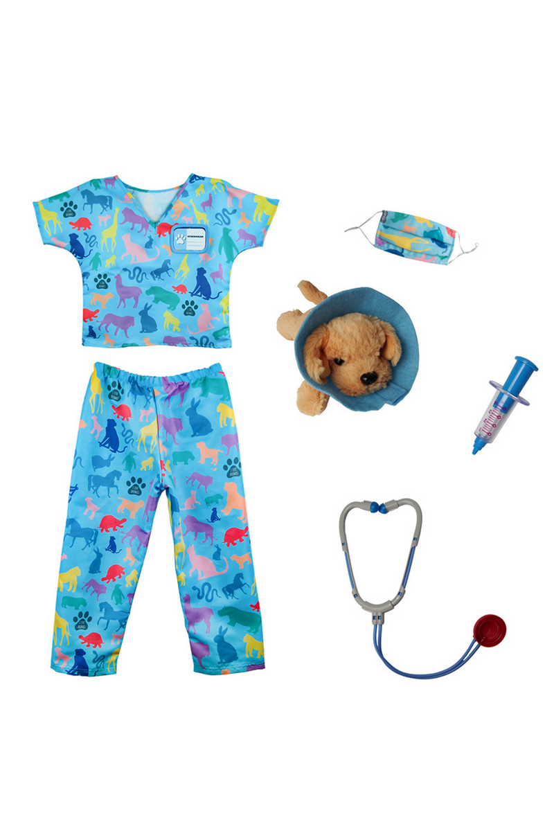 Veterinarian Scrubs with Accessories by Great Pretenders