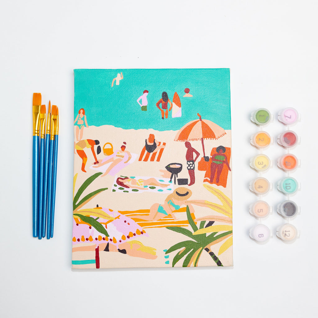 It's Beach Time, Paint by numbers kit
