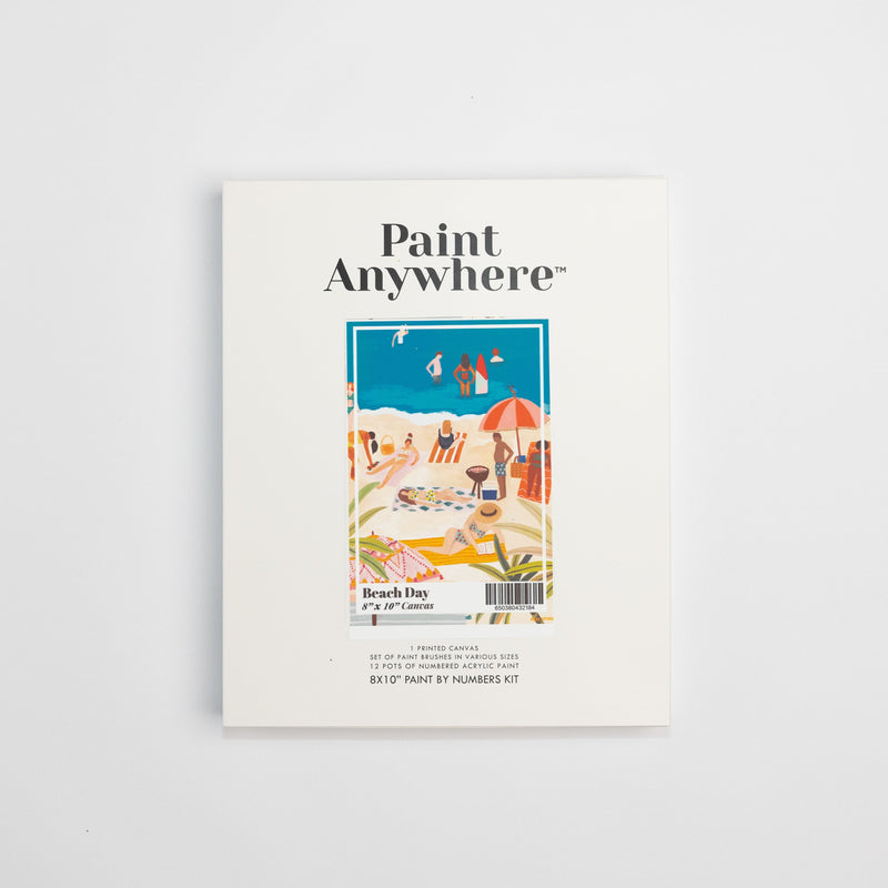 Beach Day Paint-by-Numbers by Paint Anywhere