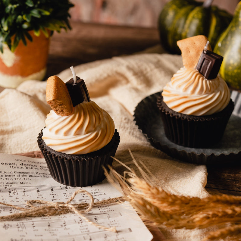 S’more Cupcake Candle by Southlake Gifts