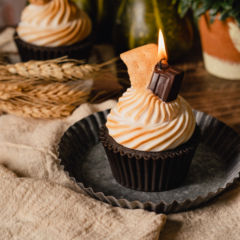 S’more Cupcake Candle by Southlake Gifts