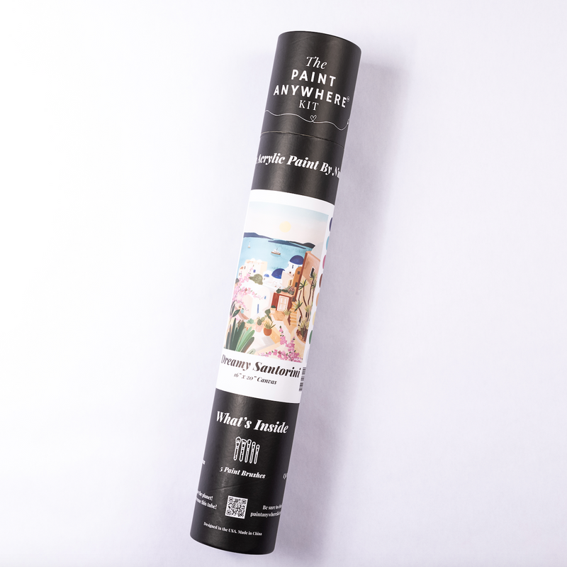 Dreamy Santorini by Hebe Studio Paint by Numbers Deluxe