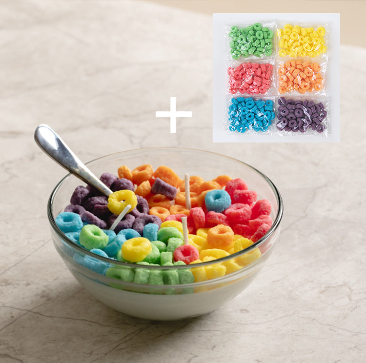 Fruit Loops Cereal Candle Bowl (Retail: $26.99)