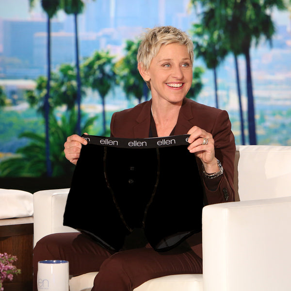 The Ellen Show Oversized Tie-Dye T-Shirt - Black