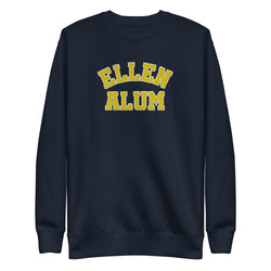 Ellen Alum Embroidered Sweatshirt - Navy