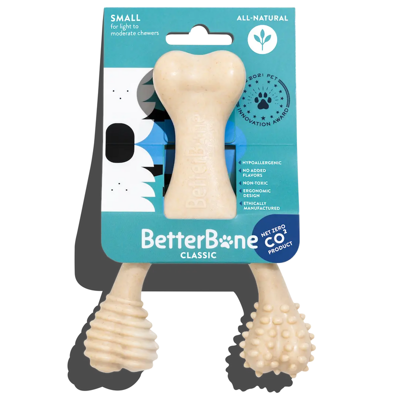 BetterBone CLASSIC — All Natural Eco-Friendly Dental Cleaning Chew for Dogs & Puppies by The Better Bone Natural Dog Bone
