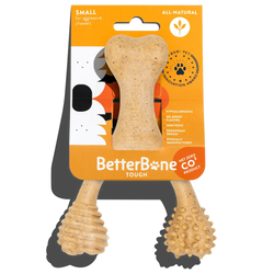 BetterBone TOUGH — Durable Eco-friendly All-Natural Dental Cleaning Chew for Aggressive Superchewer Dogs & Puppies by The Better Bone Natural Dog Bone