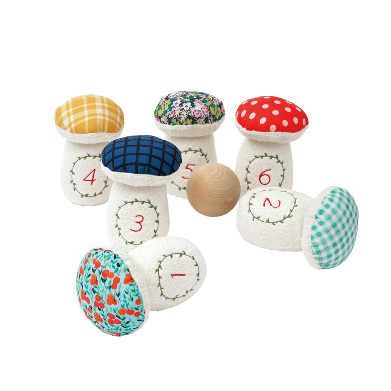 Toadstool Bowling Set by Manhattan Toy