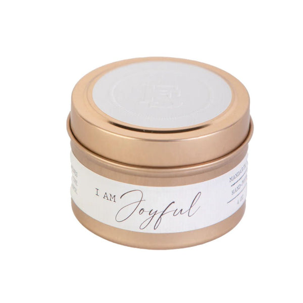 I Am Joyful Travel Candle by Made for Freedom