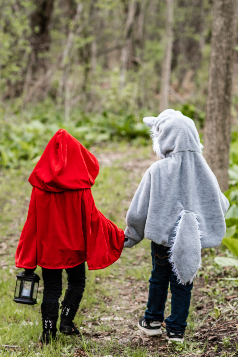 Woodland Storybook Little Red Riding Hood Cape by Great Pretenders