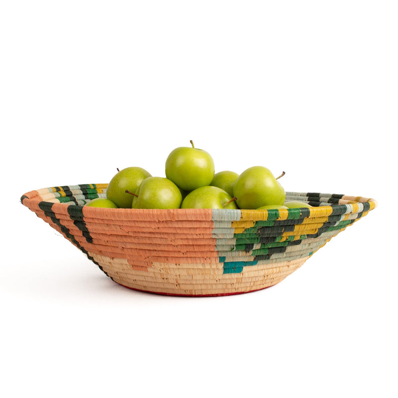 Seratonia Woven Bowl - 16" Exotic by Kazi Goods - Wholesale