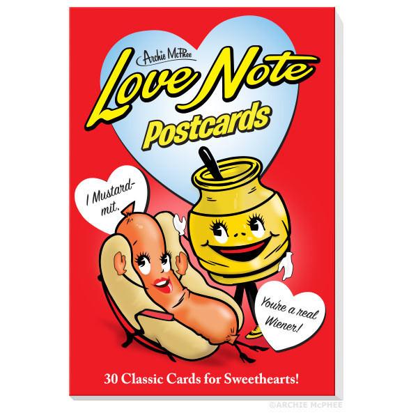 Love Note Postcards Book