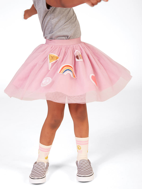Tulle Appliqué Skirt - Activism by Piccolina
