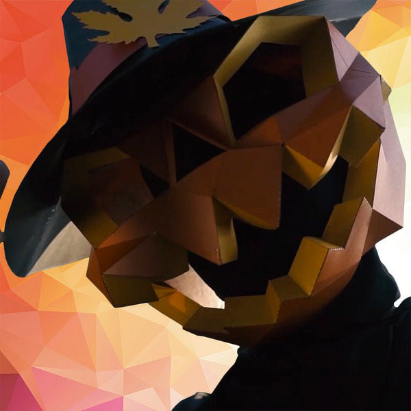 Halloween Pumpkin Mask by PAPERCRAFT WORLD
