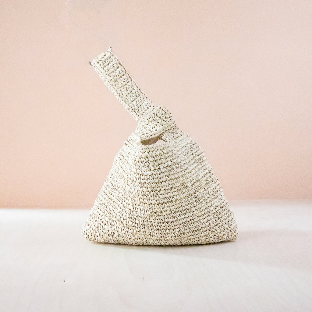 Natural Crochet Tote Bag