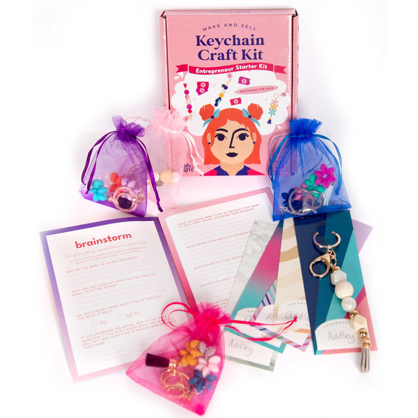 Make And Sell Keychain Craft Kit by Kids Crafts